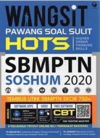 WANGSIT PAWANG SOAL SULIT HOTS SBMPTN SOSHUM 2020