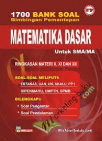 1700 Bank Soal Bimbingan Pemantapan Matematika Dasar