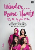 Minder? Done That!: It's Ok Nggak Pede