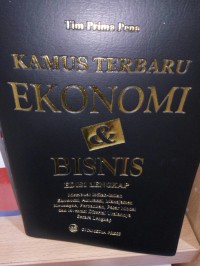 Kamus Terbaru Ekonomi dan Bisnis