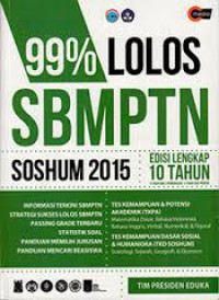 99% LOLOS SBMPTN SOSHUM 2015