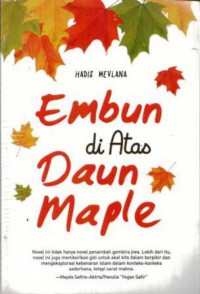 EMBUN DI ATAS DAUN MAPLE