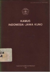 Kamus Indonesia-Jawa Kuno