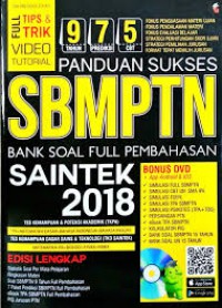 Panduan Sukses SBMPTN Saintek 2018