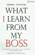 What I Learn From My Boss