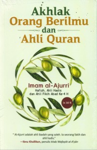 Akhlak Orang Berilmu dan Ahli Quran