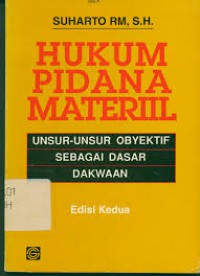 HUKUM PIDANA MATERIIL