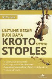 UNTUNG BESAR BUDI DAYA KROTO SISTEM STOPLES