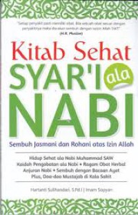 KITAB SEHAT SYAR'I ala NABI