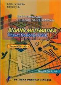 Soal & Pembahasan Olimpiade Sains Nasional Bidang Matematika Tingkat Nasional (OSN)Tingkat SMA/MA