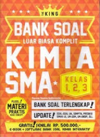 THE KING BANK SOAL KIMIA SMA KELAS 1, 2, 3